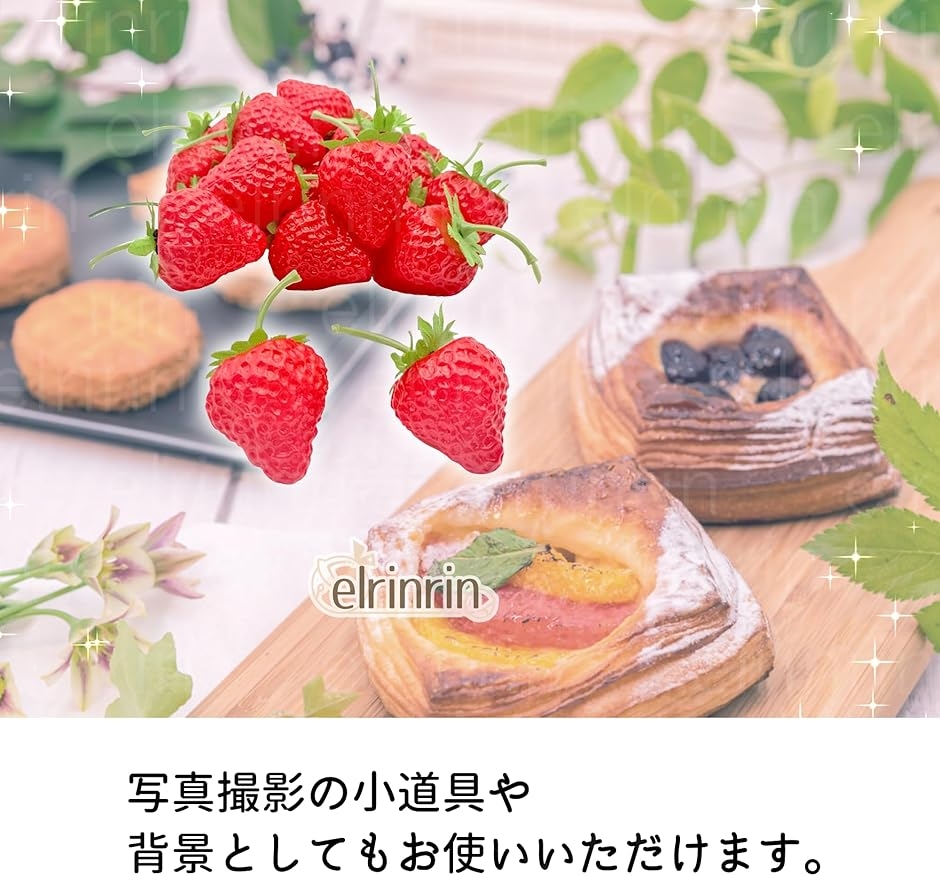 いちご 食品サンプル模型 苺 ストロベリー ヘタ付き イチゴ 本物