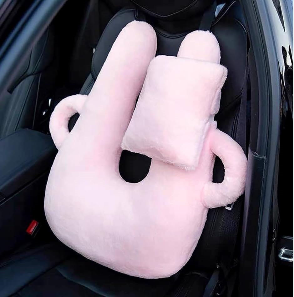 車 枕 ネックピロー 子供 後部座席 首 クッション 飛行機 寝る