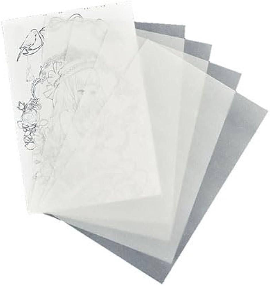 Yahoo!ランキング1位入賞】トレーシングペーパー A4 100枚 厚口 55g