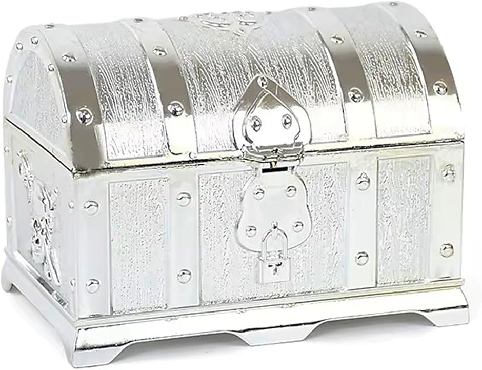 宝箱 小物入れ 収納箱 海賊風 おもちゃ箱 レトロ アンティーク風 宝石