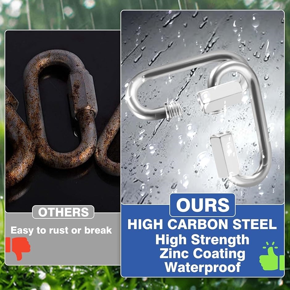 M5 リングキャッチ カラビナ ネジロック付き...の詳細画像2