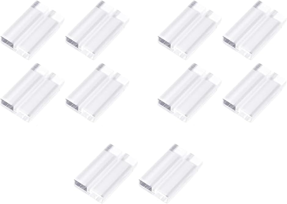 アクリル 透明 名刺立て POP 価格表示 受付案内 シンプルデザイン 軽量＆コンパクト (B：5cm)