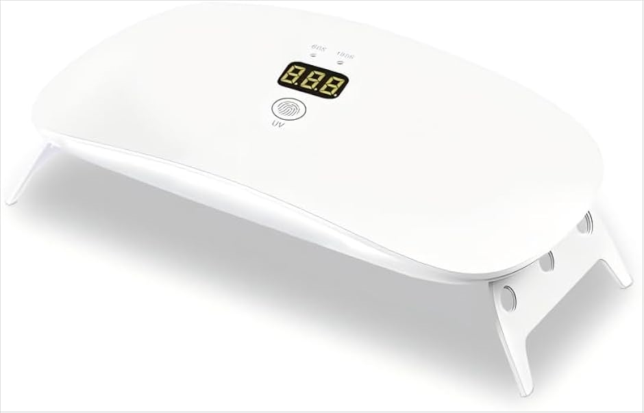 UVライト レジン用 硬化ライト 36W LEDネイルライト 折りたたみ式