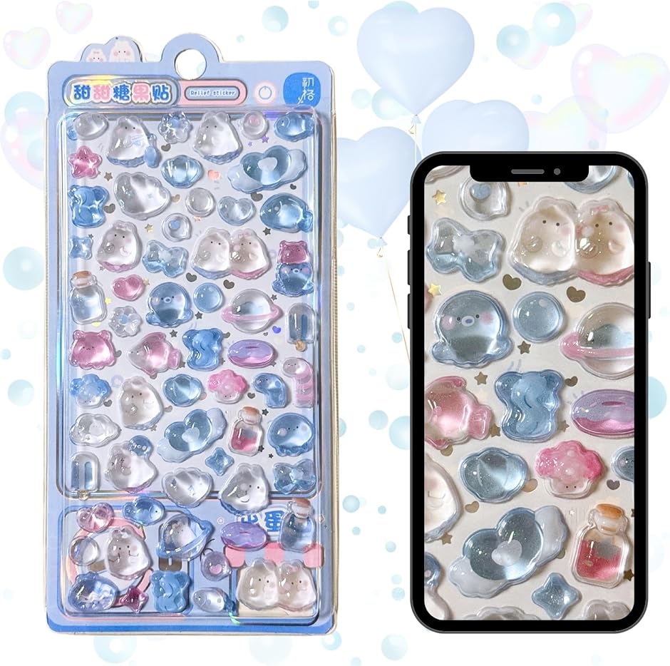 シール帳完成品ぷっくりシール デコシール まとめ売り総重量2.5kg引退品 ぷっくりシール デコシール キャラクター シール帳 3D 立体 可愛い