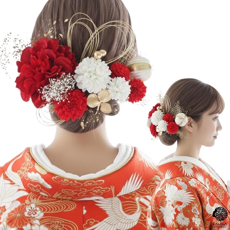 成人式・卒業式にぴったりの華やか髪飾り 和装小...の詳細画像2
