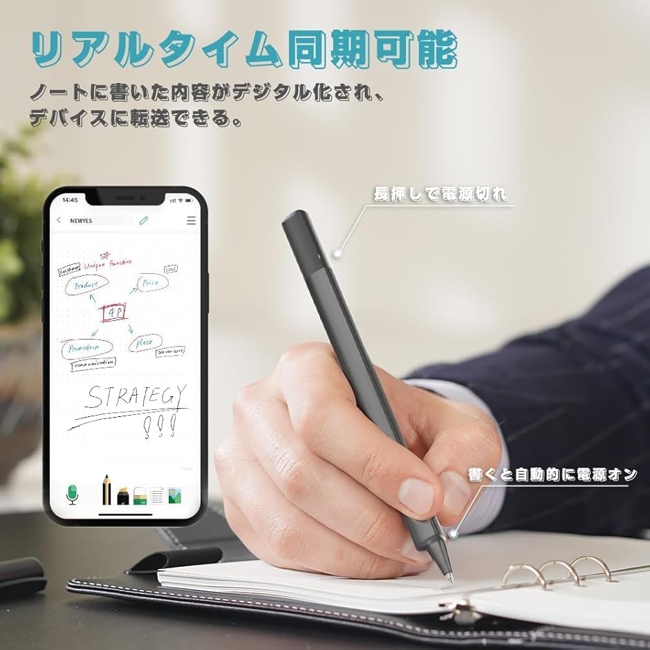 sync pen 4 スマートペン 電子ノート リアルタイム即デジタル化 インク