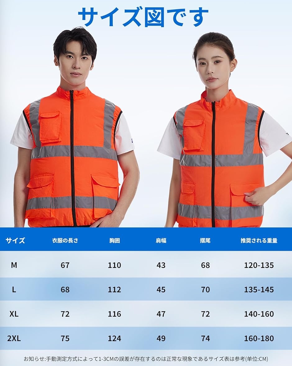 互換性 空調作業服 服のみ 9cm穴 作業着 高視認 冷却ウェア MDM