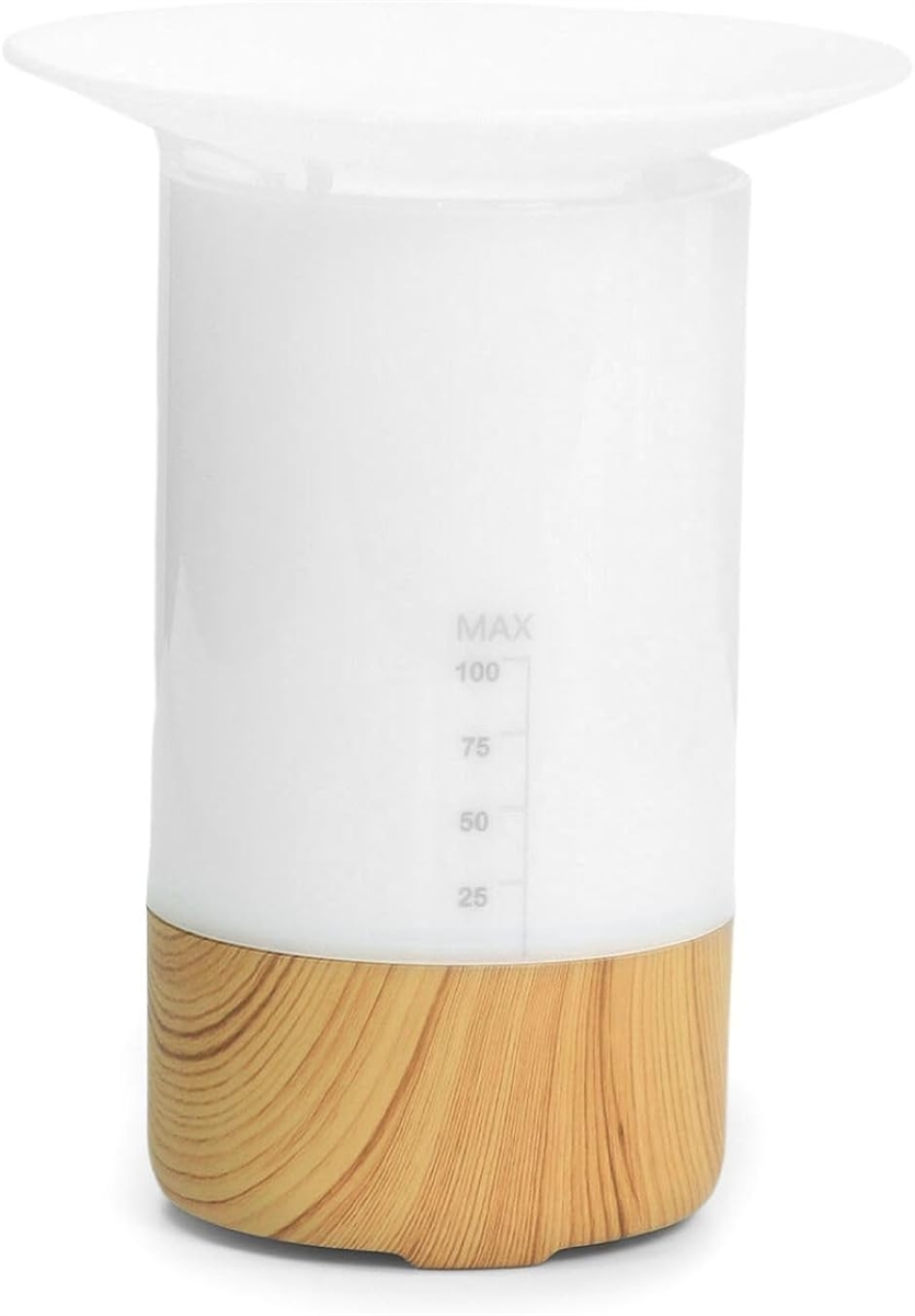 霧状ミスト加湿器 7色ライト USB給電 乾燥対策 静音 幻想的 アロマ