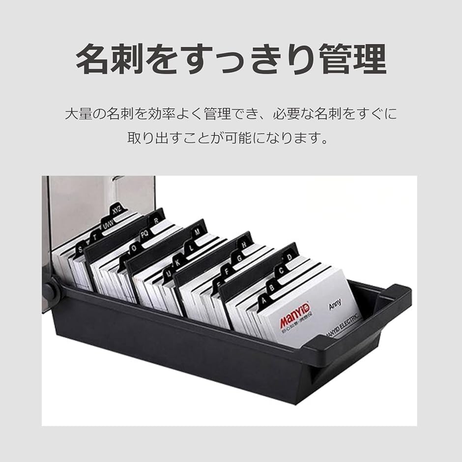 カードホルダー・名刺管理 HELLO my name is 名刺ホルダー 名刺管理 名刺入れ 大容量 収納 名刺ケース 名刺ファイル