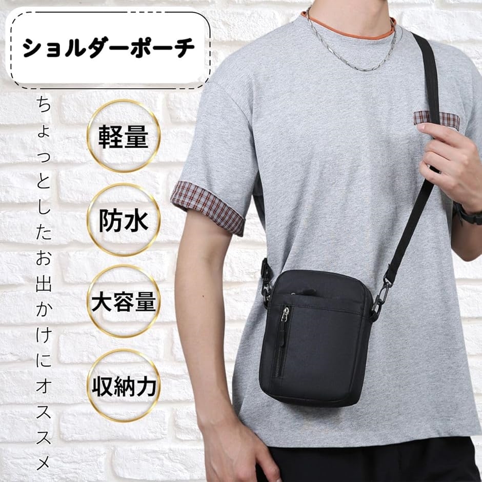 ミニショルダーバッグ サコッシュ 小さめ ショ...の詳細画像1