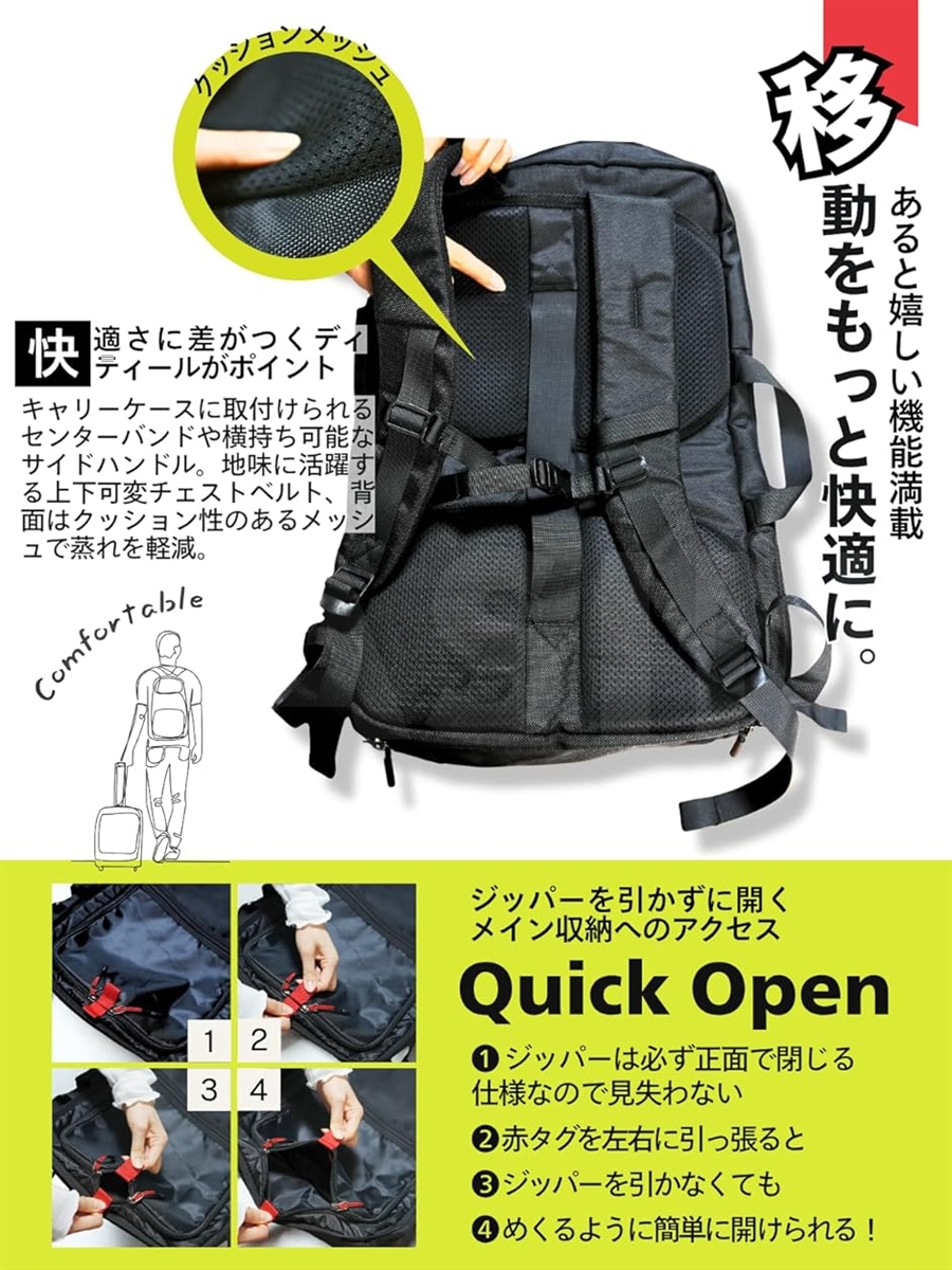 旅行 リュック 大容量 40L 機内持ち込み ビジネス バックパック 撥水加工 防水 USB充電ポート 旅行 リュック 大容量 40L 機内持ち込み ビジネス バックパック 旅行