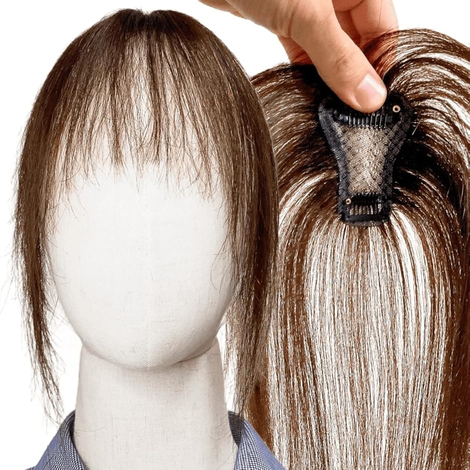 部分ウィッグ ヘアピース ポイントウィッグ 女性 レディース 人毛100