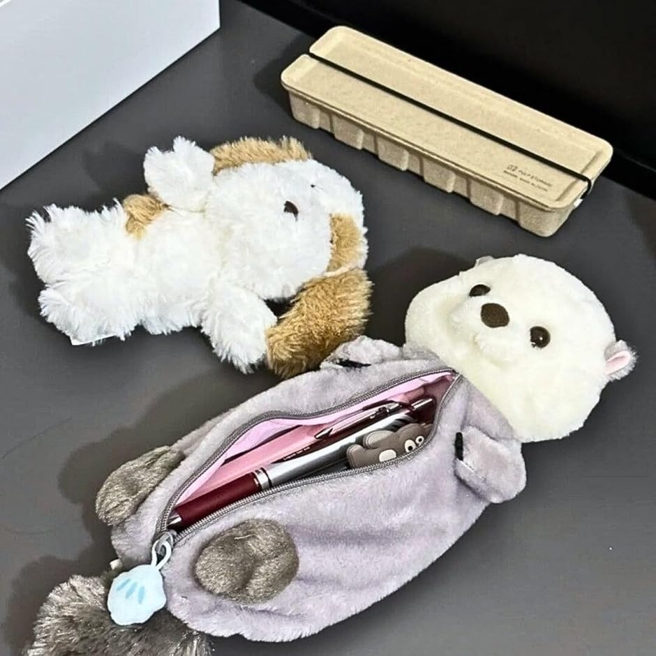 ぬいぐるみ ペンケース アニマル 筆箱 ポーチ...の詳細画像3