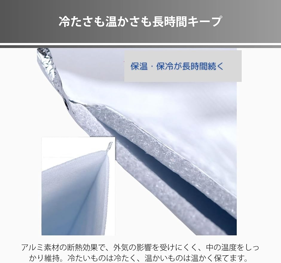 保冷バッグ 保冷袋 保温 冷蔵 冷凍 クーラー...の詳細画像2