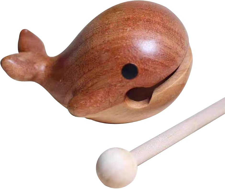 木魚 バチ セット 仏壇 仏具 ミニ 楽器 木製 かわいい 打楽器