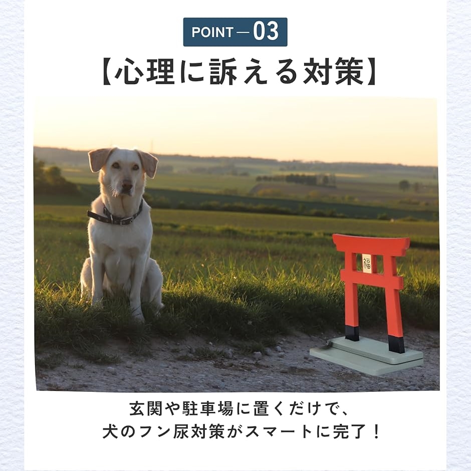 鳥居 糞尿禁止 看板 犬避け マーキング 電柱 木製 屋外 散歩 オシッコ