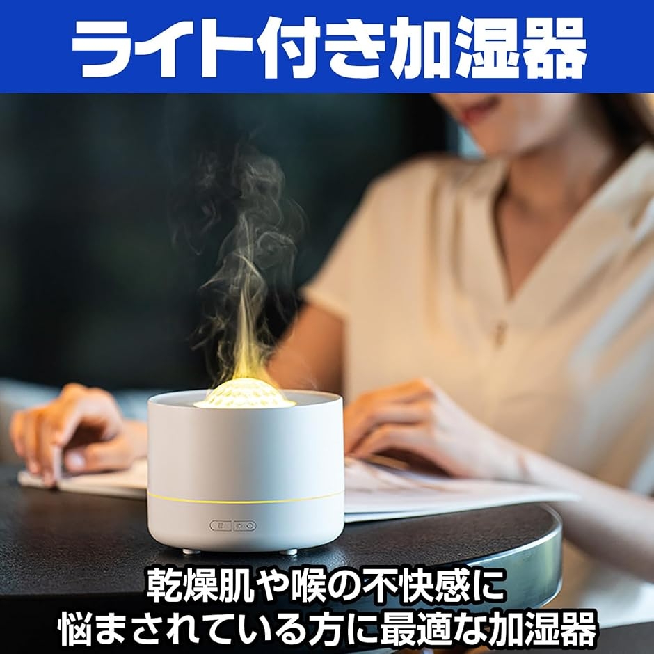 受け渡し決定しました。プロジェクター、加湿器 ライト付き 加湿器 カラフルな炎 星空投影風 プロジェクター LED