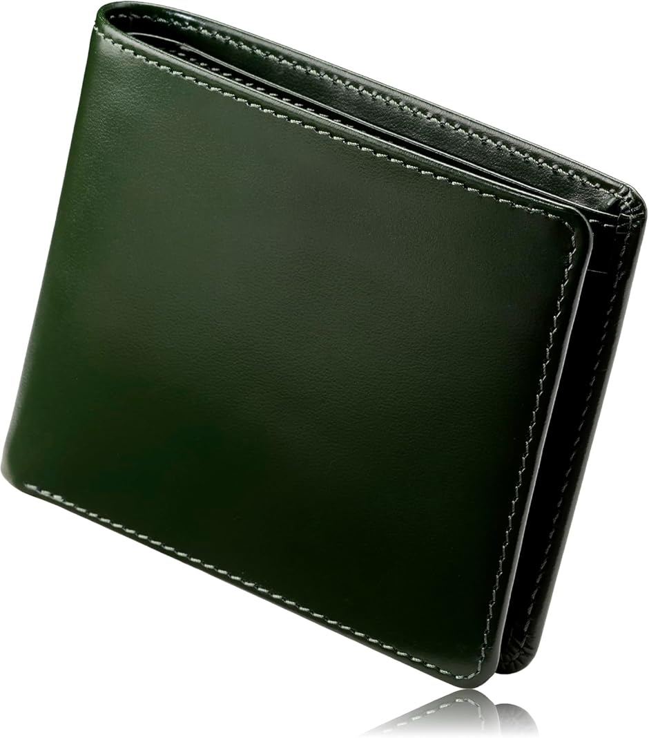 財布 メンズ 2つ折り 伊革x和技 二つ折り 日本製 本革 イタリアン