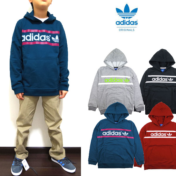 アディダス adidas パーカー キッズ スウェット ジュニア JR.LOGO