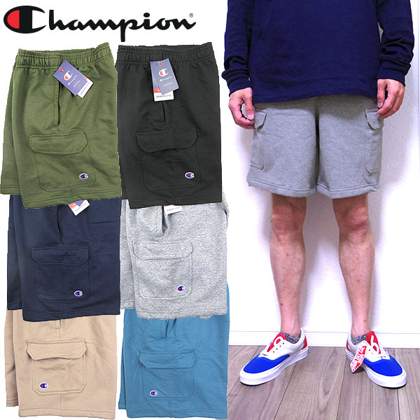 チャンピオン ハーフパンツ メンズ スウェットパンツ カーゴ Champion 8