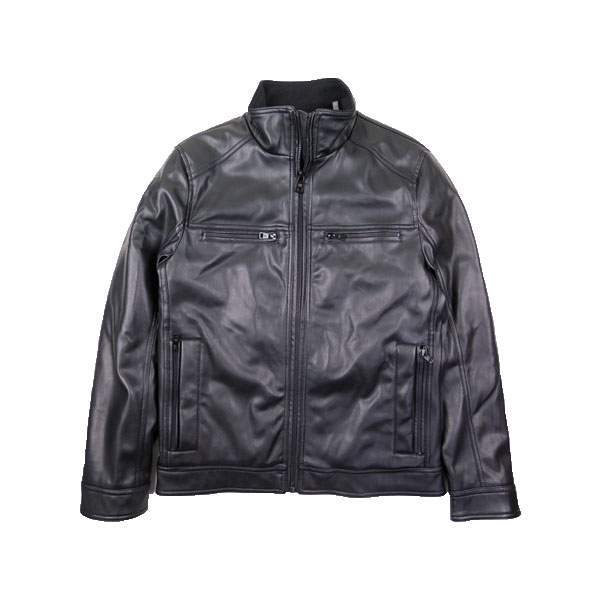 カルバンクライン ジャケット メンズ PU レザー アウター Calvin Klein Synthetic Leather Hipster  Jacket CM091207
