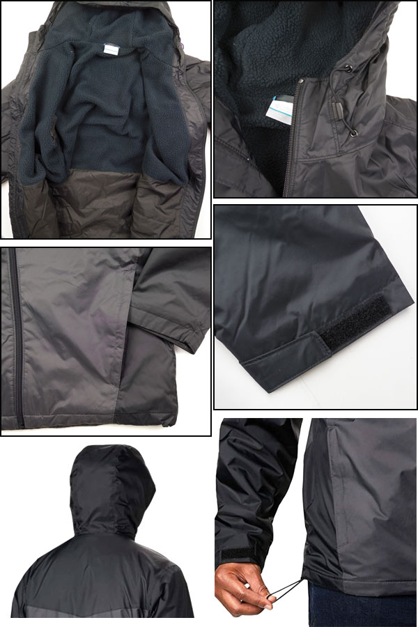 コロンビア アウター ジャケット メンズ 中綿 裏ボア COLUMBIA Glennaker Sherpa Lined Jacket 冬 防寒