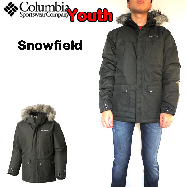 コロンビア ジャケット キッズ アウター Columbia Youth Snowfield Jacket 中綿 ブランド 防寒｜reason｜02