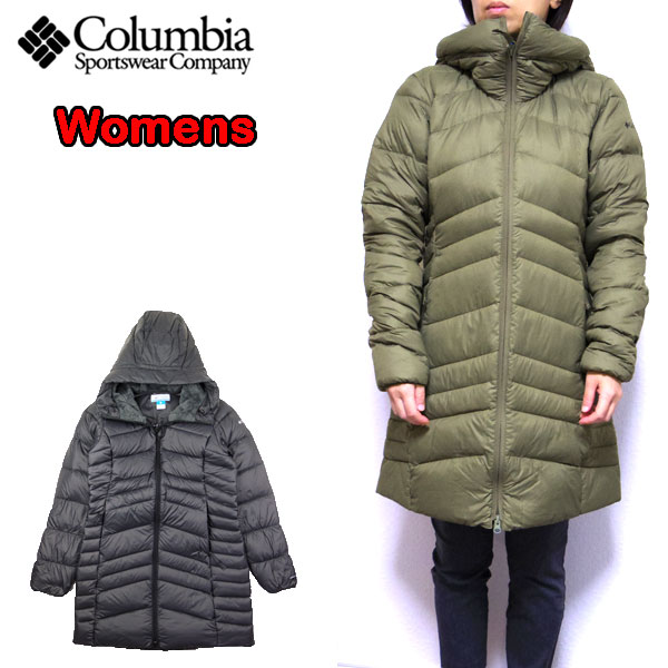 コロンビア レディース アウター ダウンジャケット Columbia Womens Autumn Park Down Hooded Mid Jacket