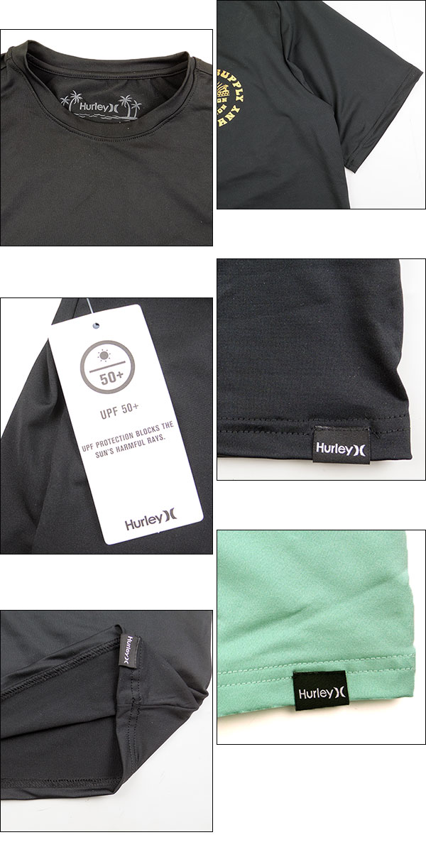 ハーレー HURLEY ラッシュガード メンズ 水着 半袖 EVERYDAY HYBRID UPF Tシャツ サーフT ブランド 2023春夏 セール MAT0000870｜reason｜11