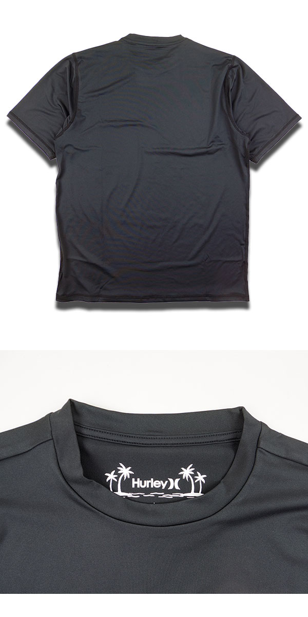 ハーレー ラッシュガード 半袖 メンズ HURLEY tシャツ 水着 海 