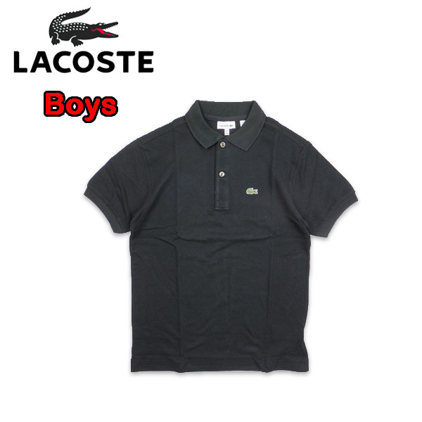 ラコステ ポロシャツ キッズ 半袖 ボーイズ LACOSTE L1812 PJ2909 ブランド 子...