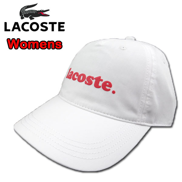 ラコステ キャップ レディース LACOSTE RK6816 Cotton Poplin Logo ...