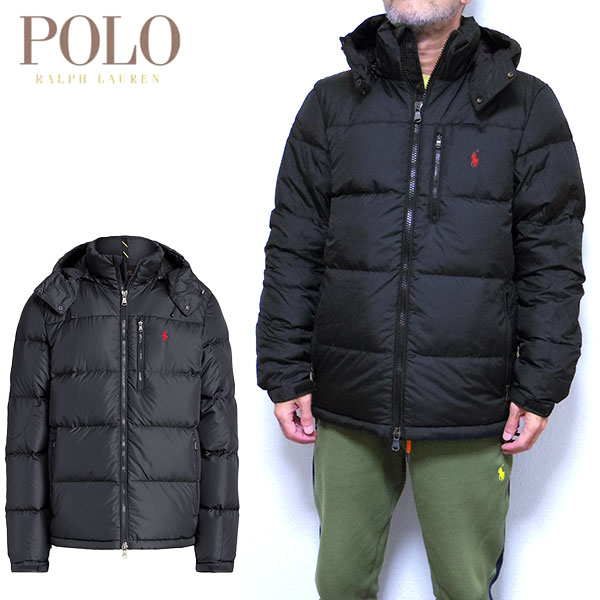 【日本廉価】本日限定値下　新品Polo ポロラルフローレン　ダウンシャツジャケット　ネイビー ジャケット・アウター