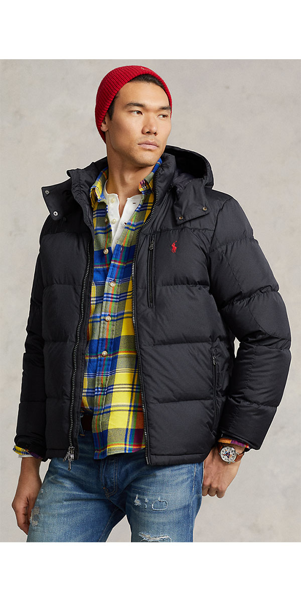 ラルフローレン ダウンジャケット メンズ Water-Repellent Down Jacket RALPH LAUREN 2023冬  新作710810936001 ウォーターリペラント