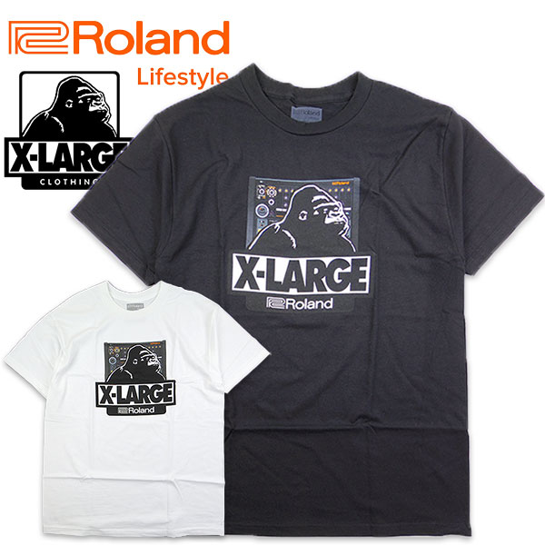 エクストララージ tシャツ 半袖 X-LARGE ローランド Roland O.G ロゴ RL23W003｜reason