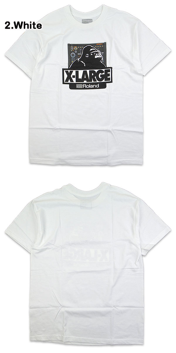 エクストララージ tシャツ 半袖 X-LARGE ローランド Roland O.G ロゴ RL23W003｜reason｜07