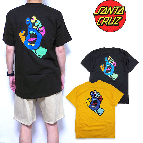 サンタクルーズ SANTA CRUZ Tシャツ 半袖 メンズ SCREAMING HAND 