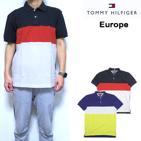 トミーヒルフィガー tommy hilfiger 販売 メンズ ポロシャツ 半袖