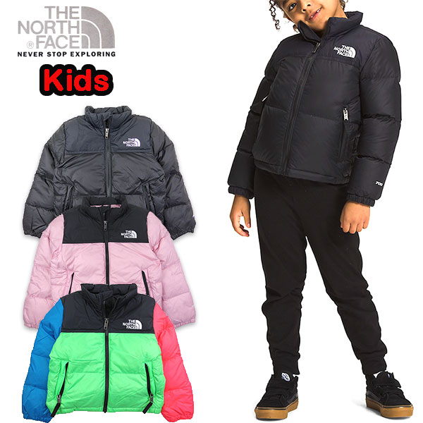 ノースフェイス ダウン キッズ アウター ヌプシ THE NORTH FACE ジャケット 1996 RETRO NUPTSE DOWN 22秋冬  セール 男の子 女の子 NF0A7WPC 80 90 100 110 120cm