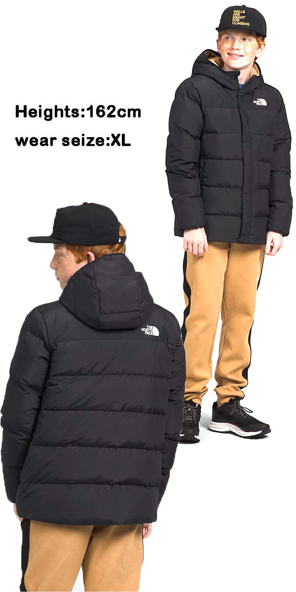 ノースフェイス キッズ ダウン ジャケット THE NORTH FACE North Down Fleece-Lined Parka 男の子 女の子  アウター 2023冬 新作 NF0A82XX