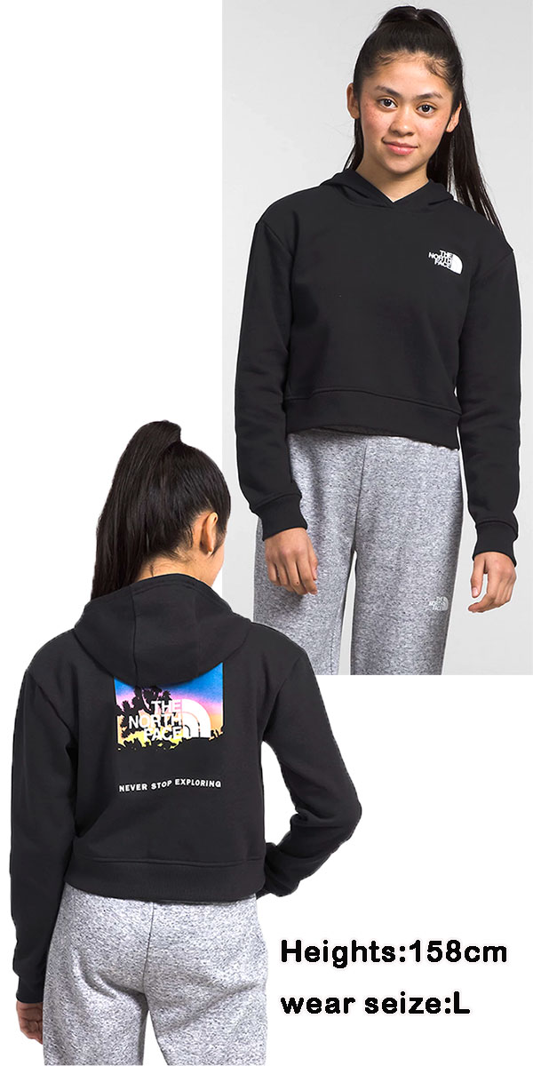 ノースフェイス キッズ パーカー スウェット THE NORTH FACE ショート  