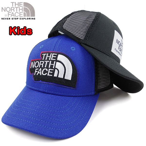 ノースフェイス キッズ 帽子 子ども メッシュ キャップ THE NORTH FACE Kids Mudder Trucker Hat 2024春夏 新作｜reason