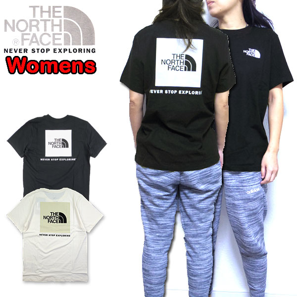 ノースフェイス レディース tシャツ 半袖 THE NORTH FACE Box Nse Tee バックプリント ブランド 2023春夏 新作 おしゃれ NF0A81V3