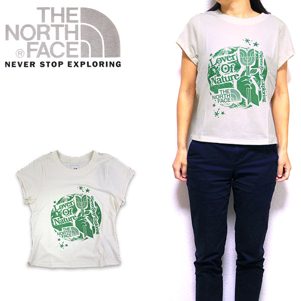 ノースフェイス レディース Tシャツ THE NORTH FACE Earth Day Cutie ...