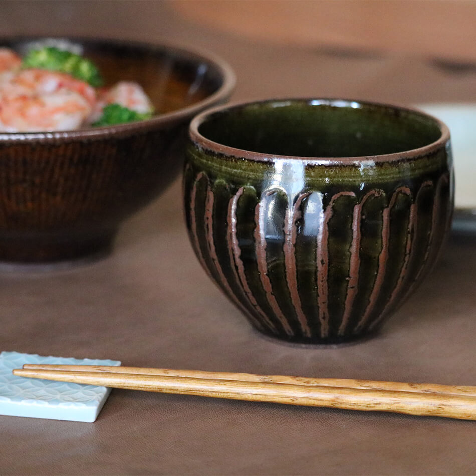 箸置き 小代焼小 鉢 小代本谷ちひろ窯 陶器 食器 作家 おしゃれ 器