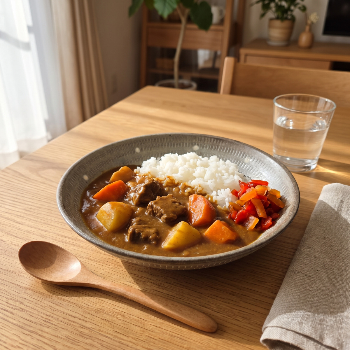 小石原焼 浅鉢 ドット柄（小さな水玉） ボウル パスタ皿 翁明窯元 和