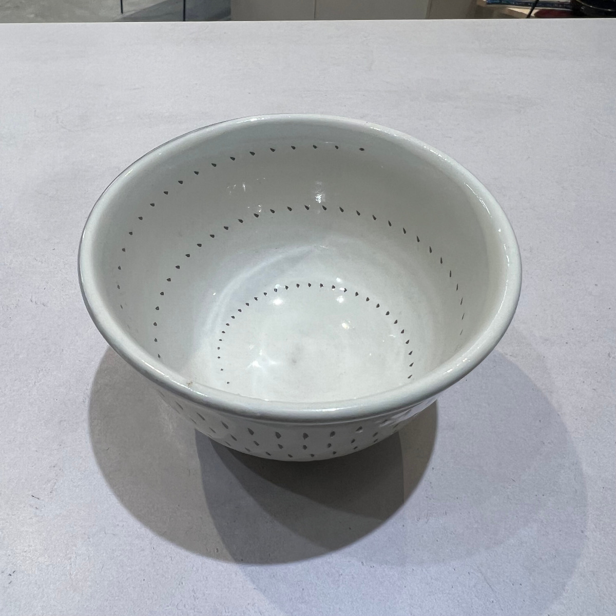 小石原焼 鶴見窯 モダン 飛び鉋 飯椀 汁椀 （白×黒）11cm : reboot