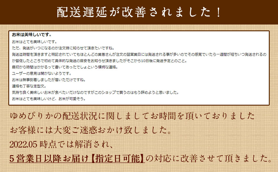 令和4年度産】北海道産 減農薬 ゆめぴりか 10kg 新米