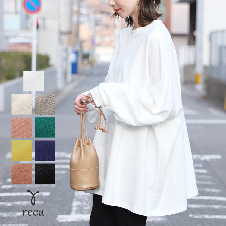 reca（レカ） ボリューム袖・ゆったりプルオーバー 100589 レディース