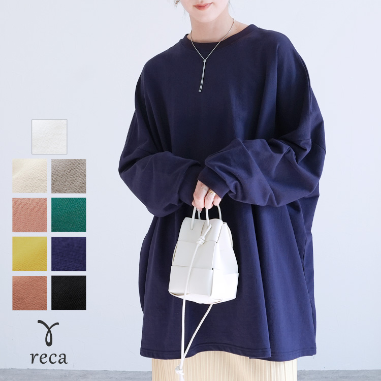 reca（レカ） ボリューム袖・ゆったりプルオーバー 100589 レディース